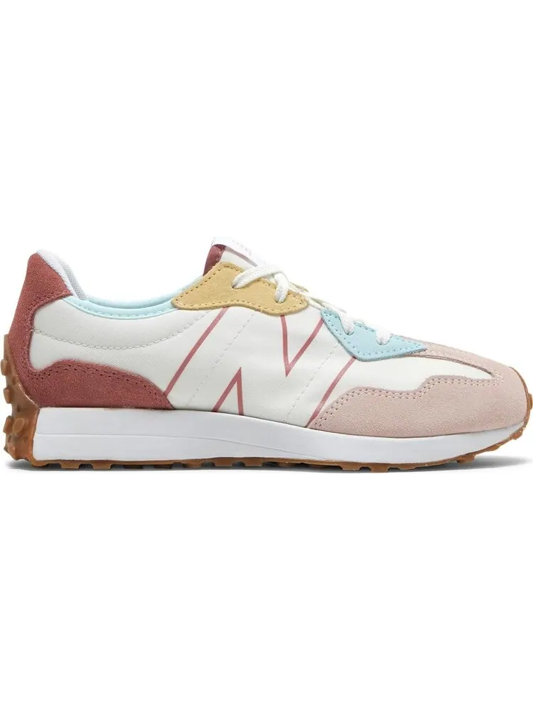 Кроссовки New Balance 327 Kids Wide 'Oyster Pink Henna' — изображение 1 из 8, розовый