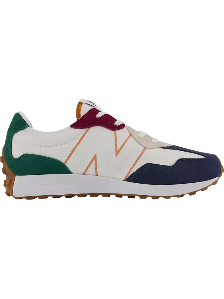 Кроссовки New Balance 327 Kids Wide 'Natural Indigo Green' — изображение 1 из 1, белый