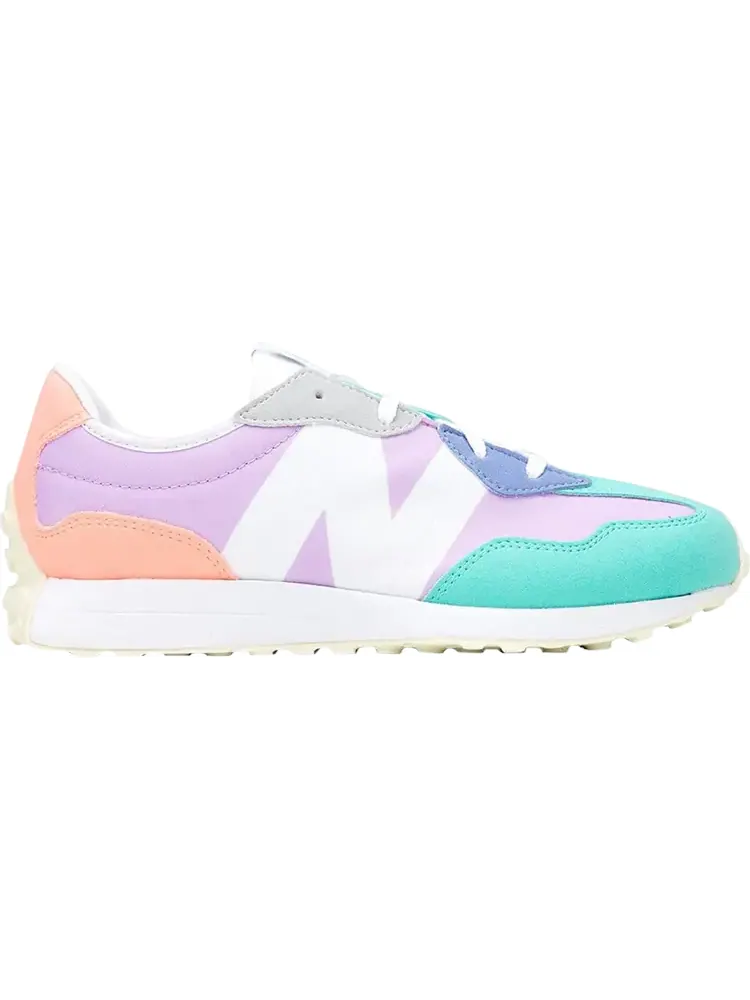 Кроссовки New Balance 327 Big Kid Wide 'Dark Violet Glow Summer Jade' — изображение 1 из 1, мульти