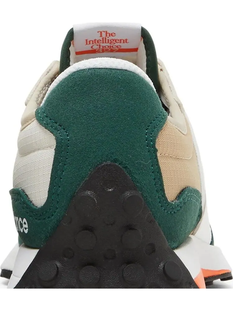 Кроссовки New Balance 327 Big Kid 'Nightwatch Green Incense' — изображение 7 из 8, зеленый