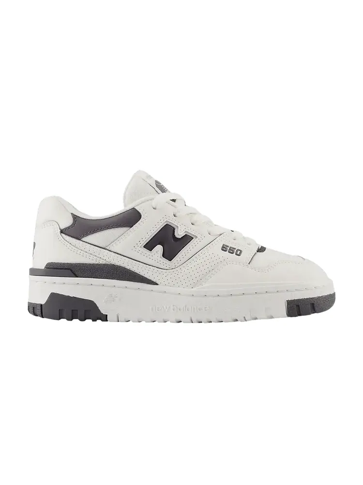 Кроссовки New Balance 550 Big Kid 'White Anthracite' — изображение 1 из 1, белый