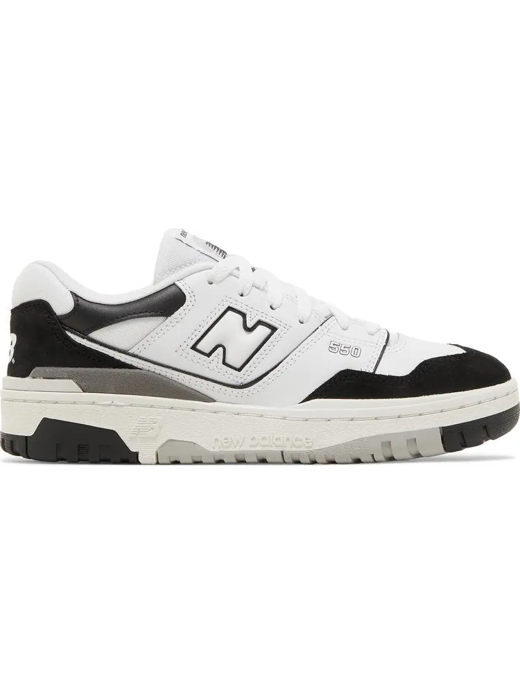 Кроссовки New Balance 550 Big Kid 'White Black' — изображение 1 из 8, белый