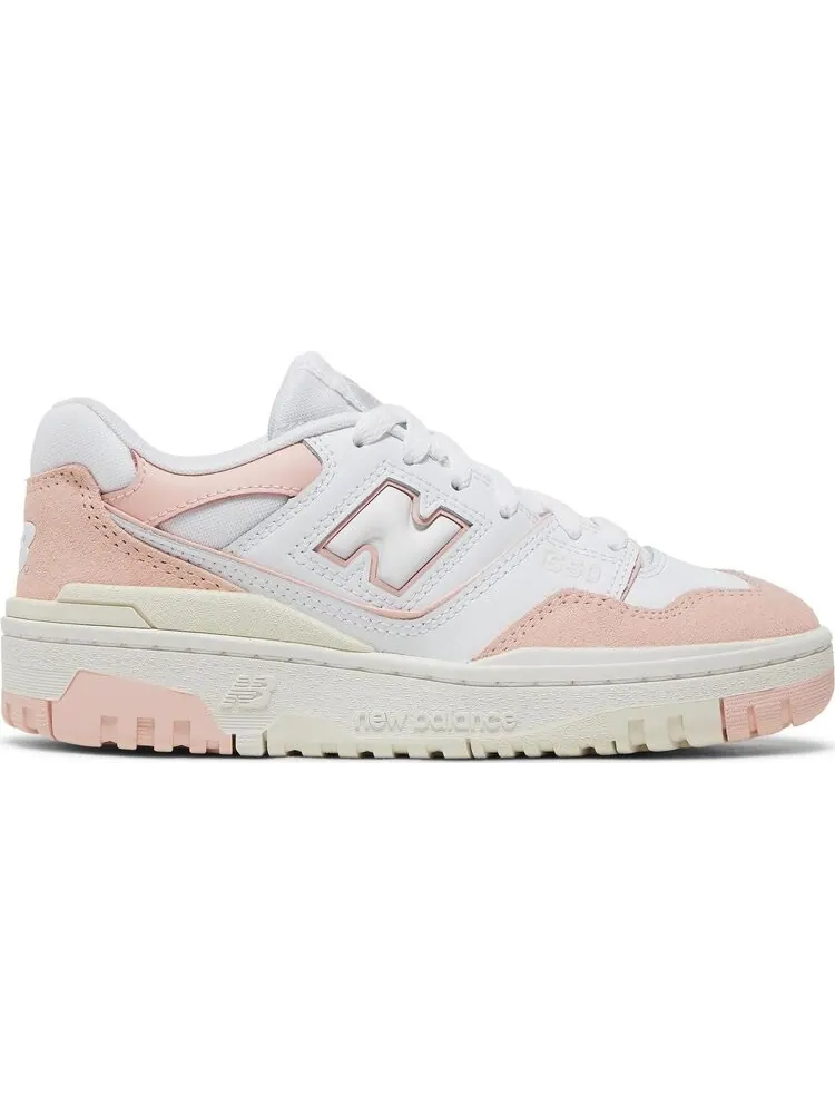 Кроссовки New Balance 550 Big Kid 'White Pink Sand' — изображение 1 из 8, белый