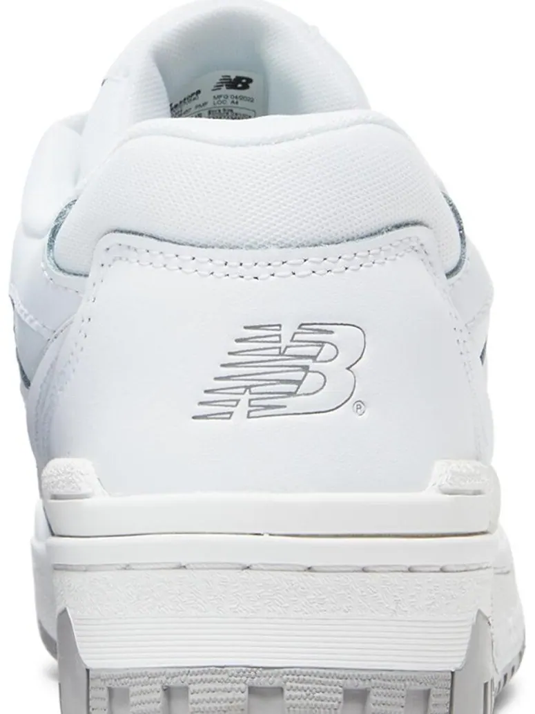 Кроссовки New Balance 550 Big Kid 'White Grey' — изображение 7 из 8, белый
