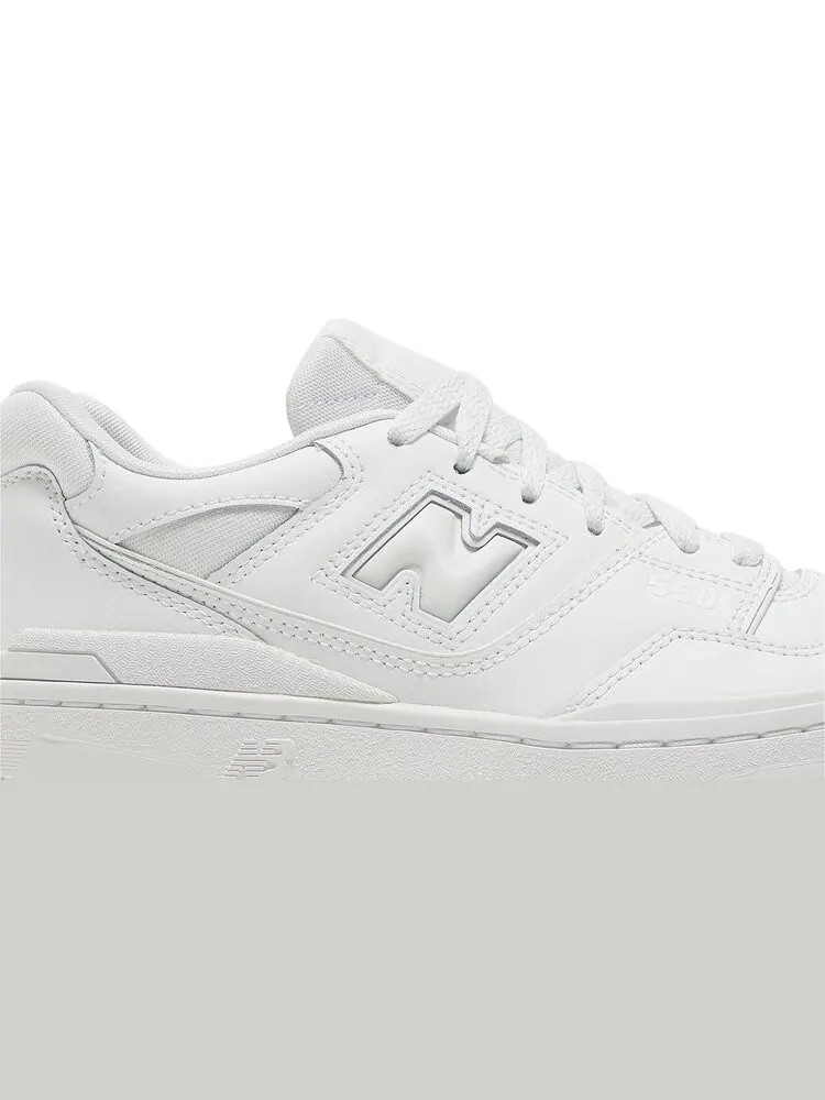 Кроссовки 550 Big Kid 'Triple White' — изображение 2 из 4, белый