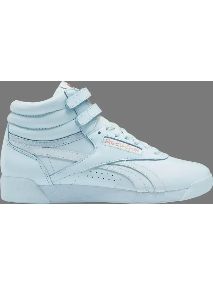 Кроссовки cardi b x wmns freestyle high 'glass blue' Reebok — изображение 1 из 1, синий