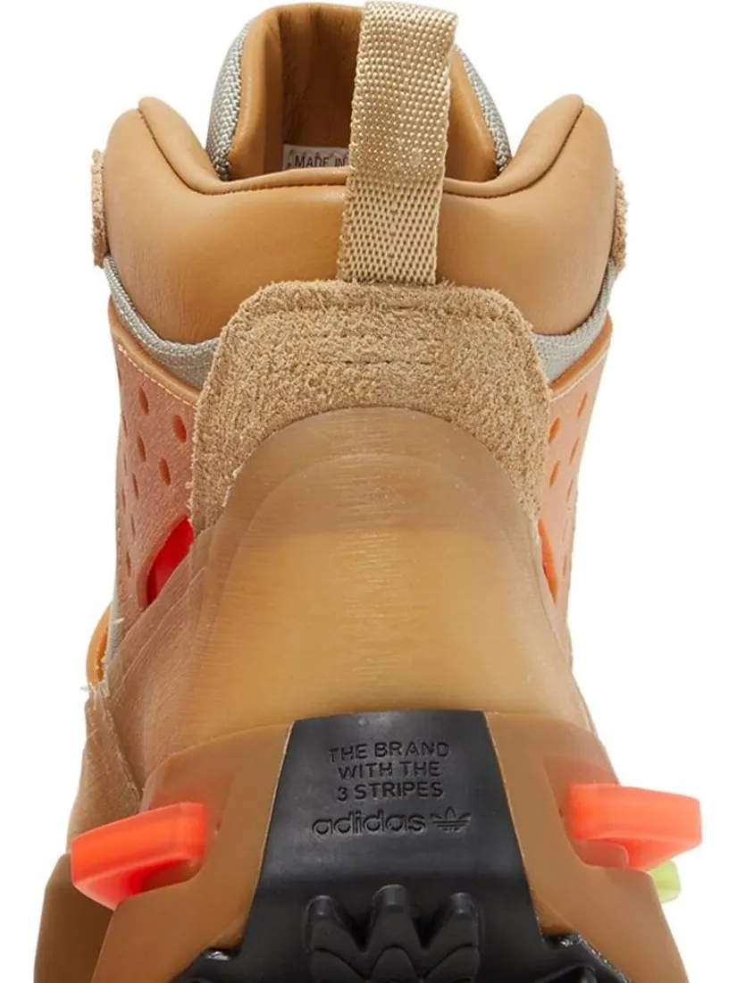 Кроссовки Adidas Pharrell x Hu NMD_S1 Ryat 'Cardboard' — изображение 7 из 8, загар