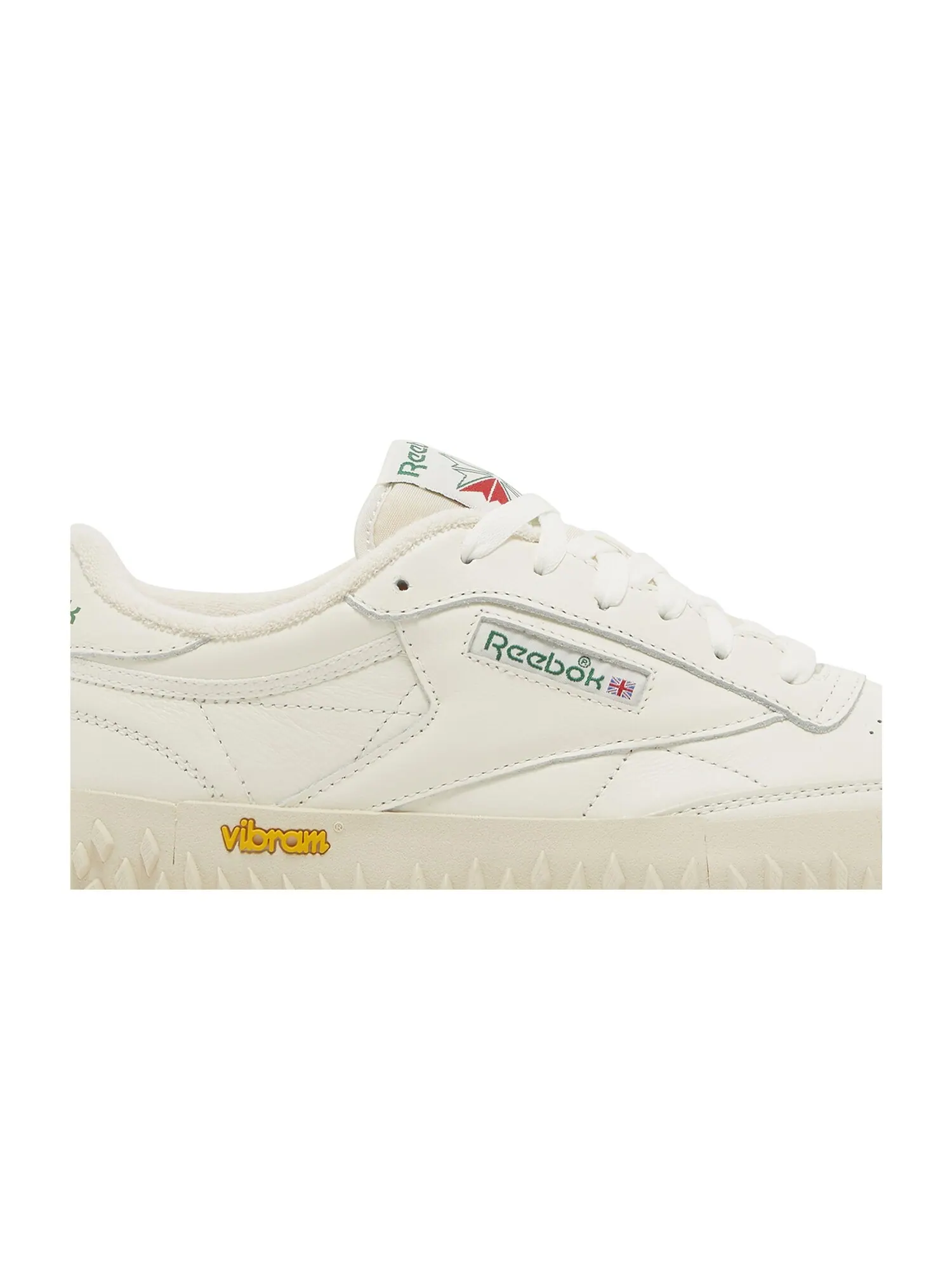 Кроссовки Club C Vibram Reebok — изображение 2 из 8, винтажный/зеленый