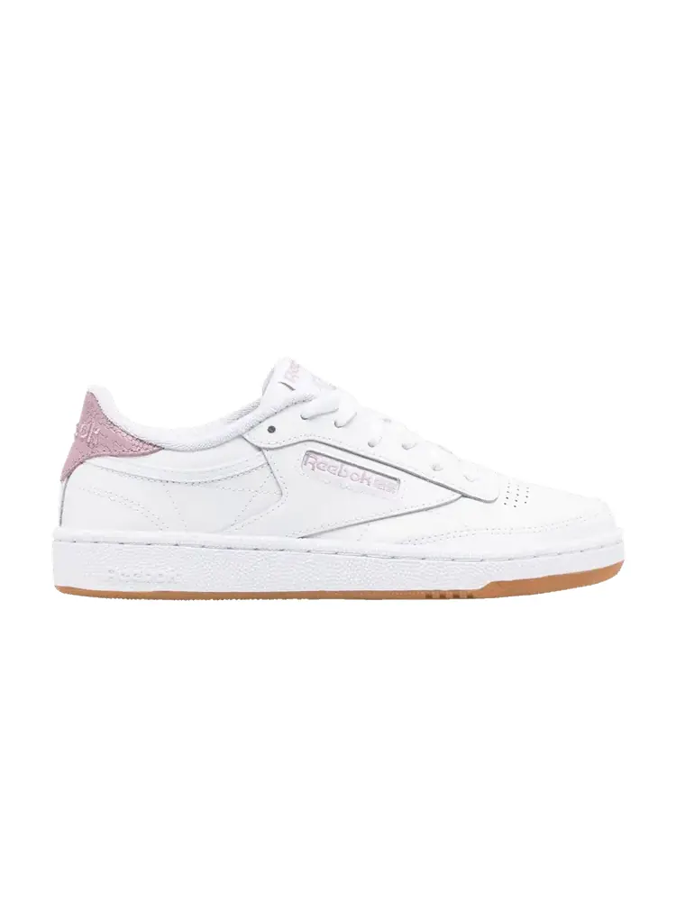 Кроссовки Reebok Wmns Club C 85 'White Infused Lilac' — изображение 1 из 1, белый/белый