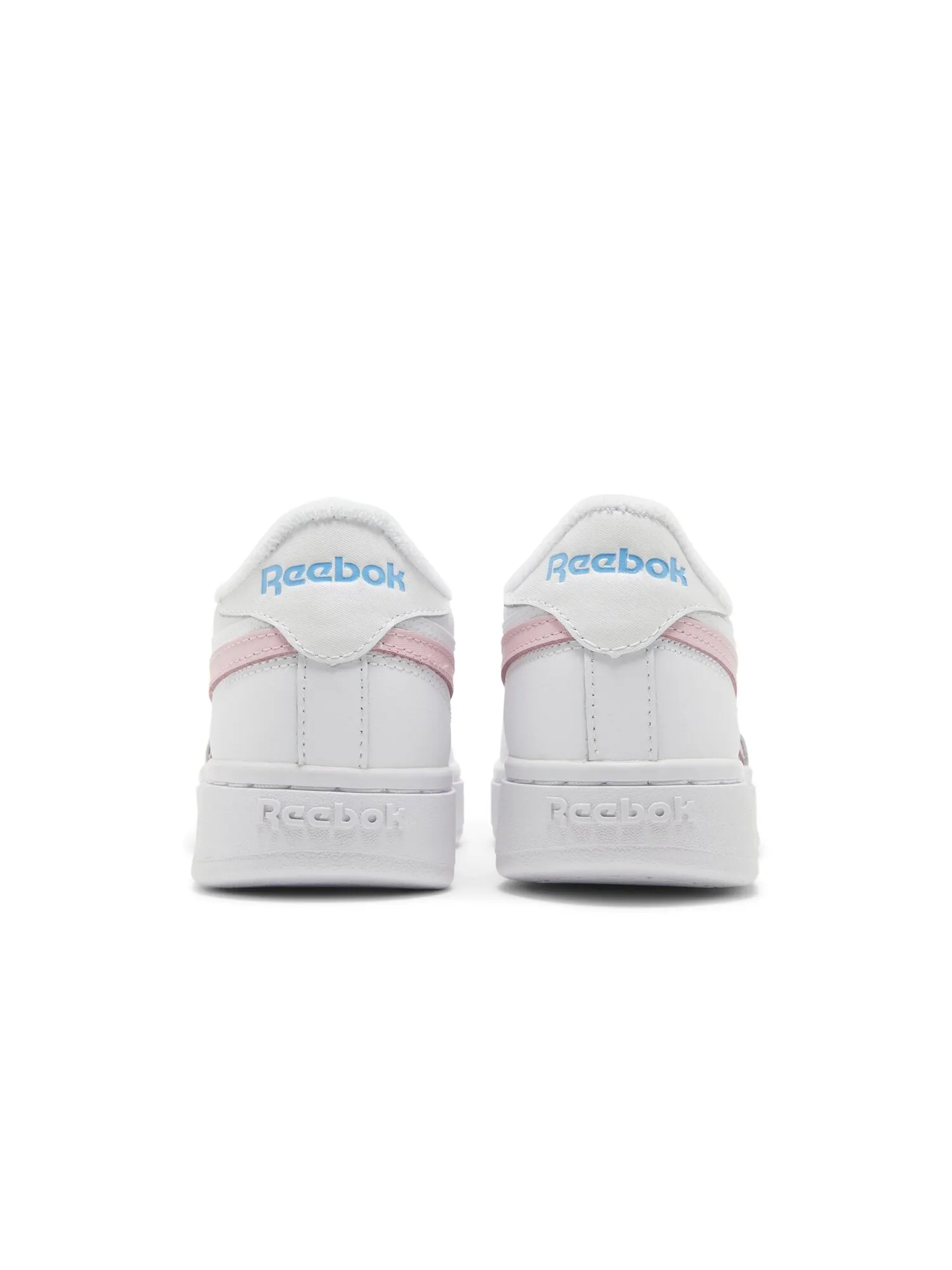 Кроссовки Wmns Club C Double Revenge Reebok — изображение 6 из 8, белый/розовый/голубой