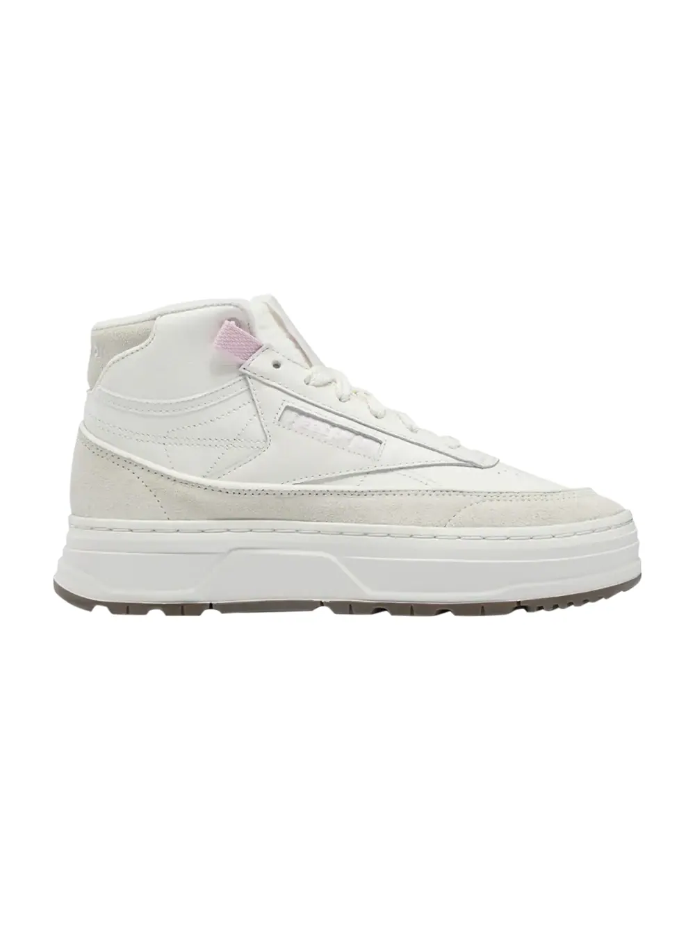 Кроссовки Wmns Club C Geo Mid Reebok — изображение 1 из 1, розовый