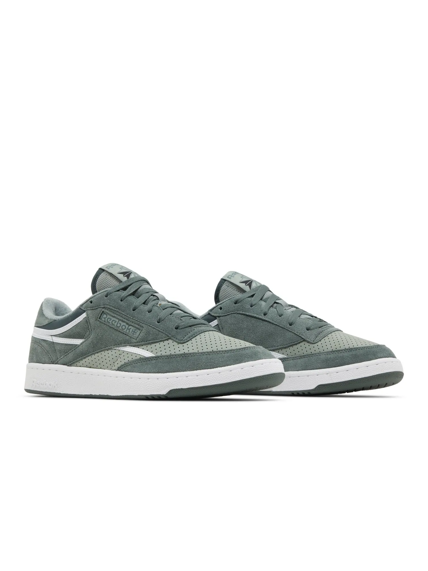 Кроссовки Club C 85 Vintage Reebok — изображение 8 из 8, зеленый/зеленый/белый