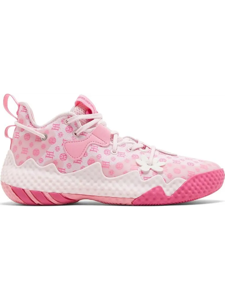 Кроссовки Adidas Harden Vol. 6 J 'Clear Pink Monogram' — изображение 1 из 8, розовый
