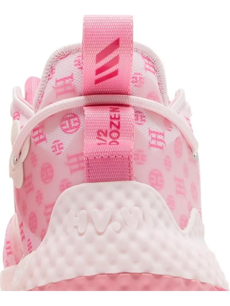 Кроссовки Adidas Harden Vol. 6 J 'Clear Pink Monogram' — изображение 7 из 8, розовый