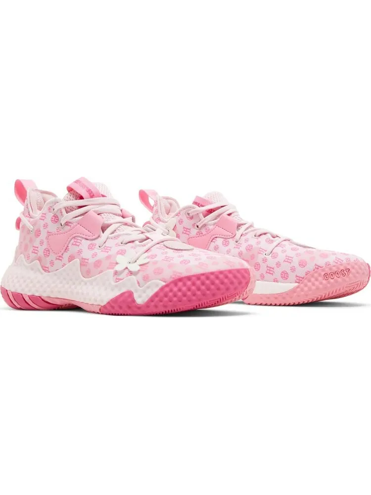 Кроссовки Adidas Harden Vol. 6 J 'Clear Pink Monogram' — изображение 8 из 8, розовый