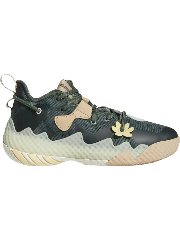 Кроссовки Adidas Harden Vol. 6 J 'Green Oxide Monogram' — изображение 1 из 1, зеленый