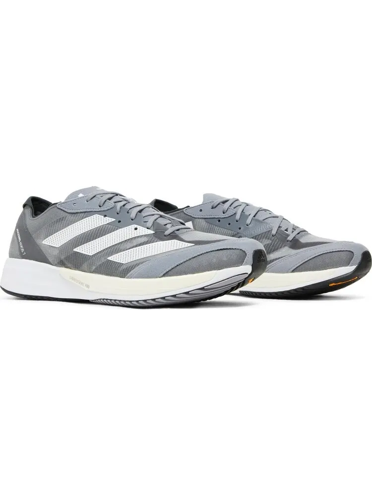 Кроссовки Adidas Adizero Adios 7 'Grey Zero Metallic' — изображение 8 из 8, серый