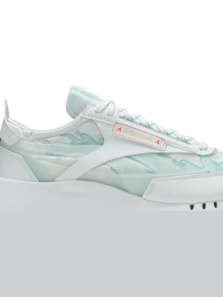 Кроссовки hot ones x classic leather legacy 'the thirst quencher' Reebok — изображение 2 из 8, белый
