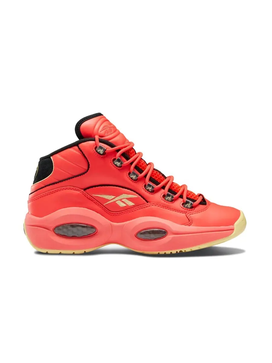 Кроссовки Reebok x Hot Ones Question Mid 'the Last Dab' — изображение 1 из 6, красный