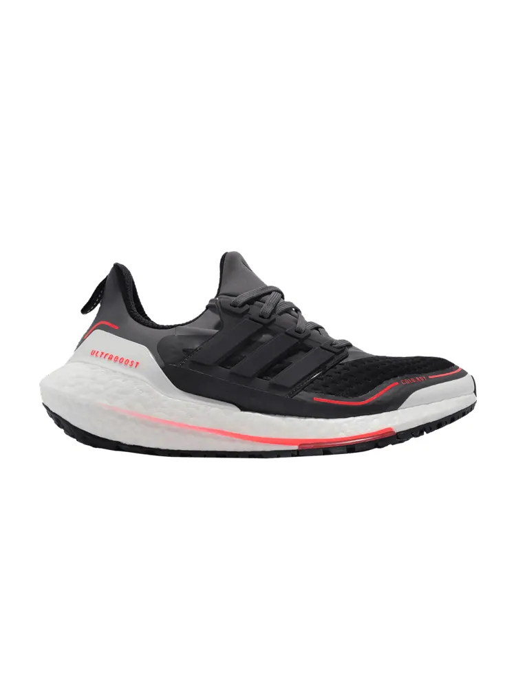 Кроссовки UltraBoost 21 Cold.RDY 'Grey Solar Red' — изображение 1 из 1, серый красный