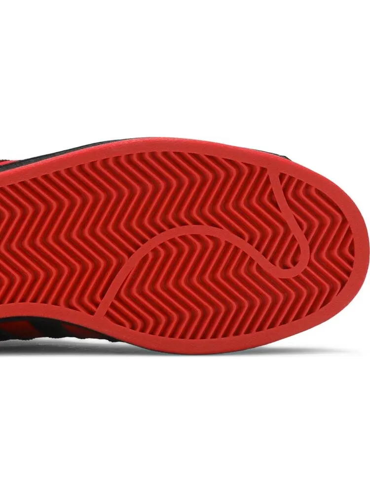 Кроссовки Adidas Marvel x Playstation x Superstar 'Spider-Man: Miles Morales' — изображение 5 из 8, красный