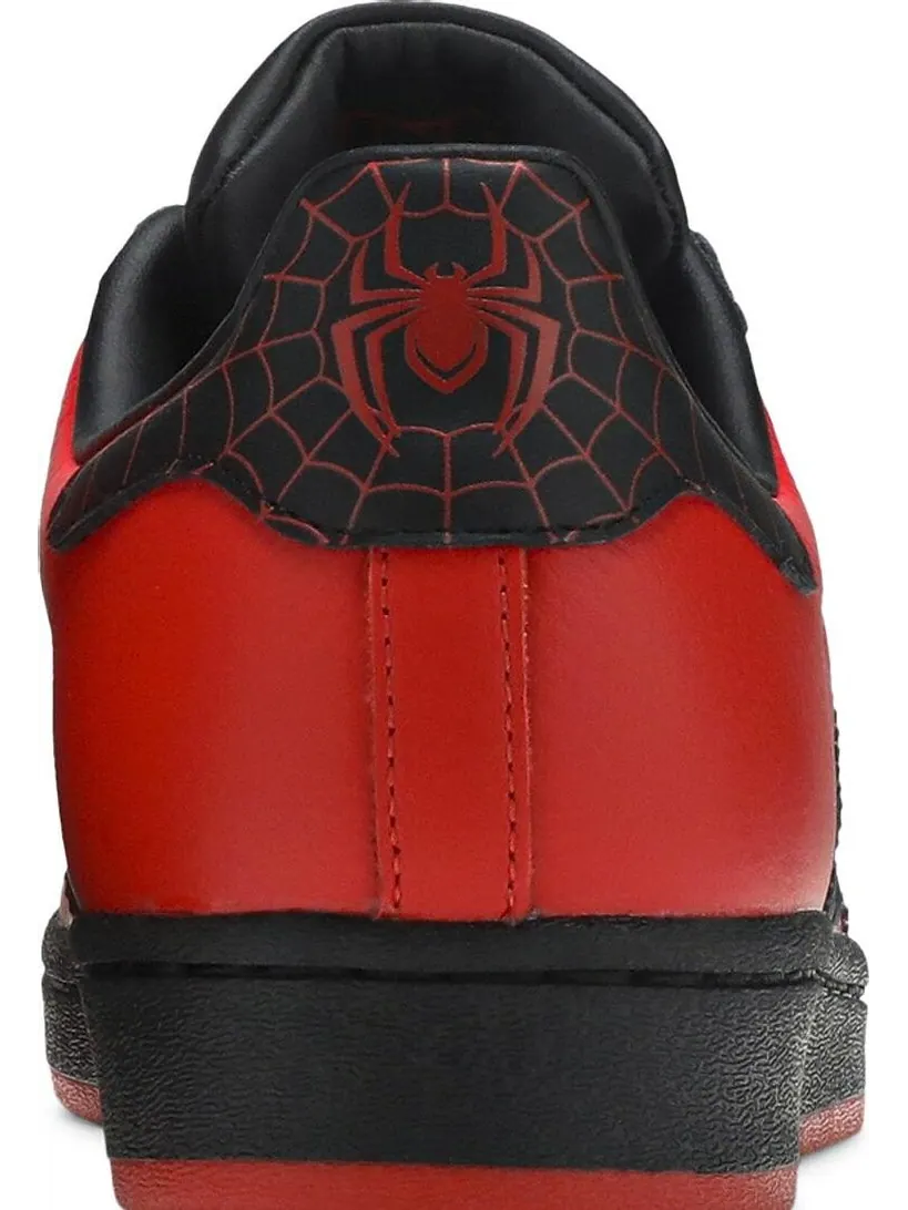 Кроссовки Adidas Marvel x Playstation x Superstar 'Spider-Man: Miles Morales' — изображение 7 из 8, красный