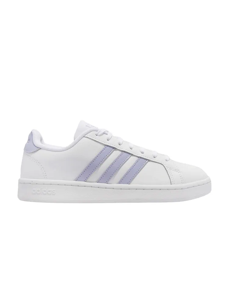 Кроссовки adidas Wmns Grand Court 'White Violet Tone' — изображение 1 из 1, белый/фиолетовый/белый