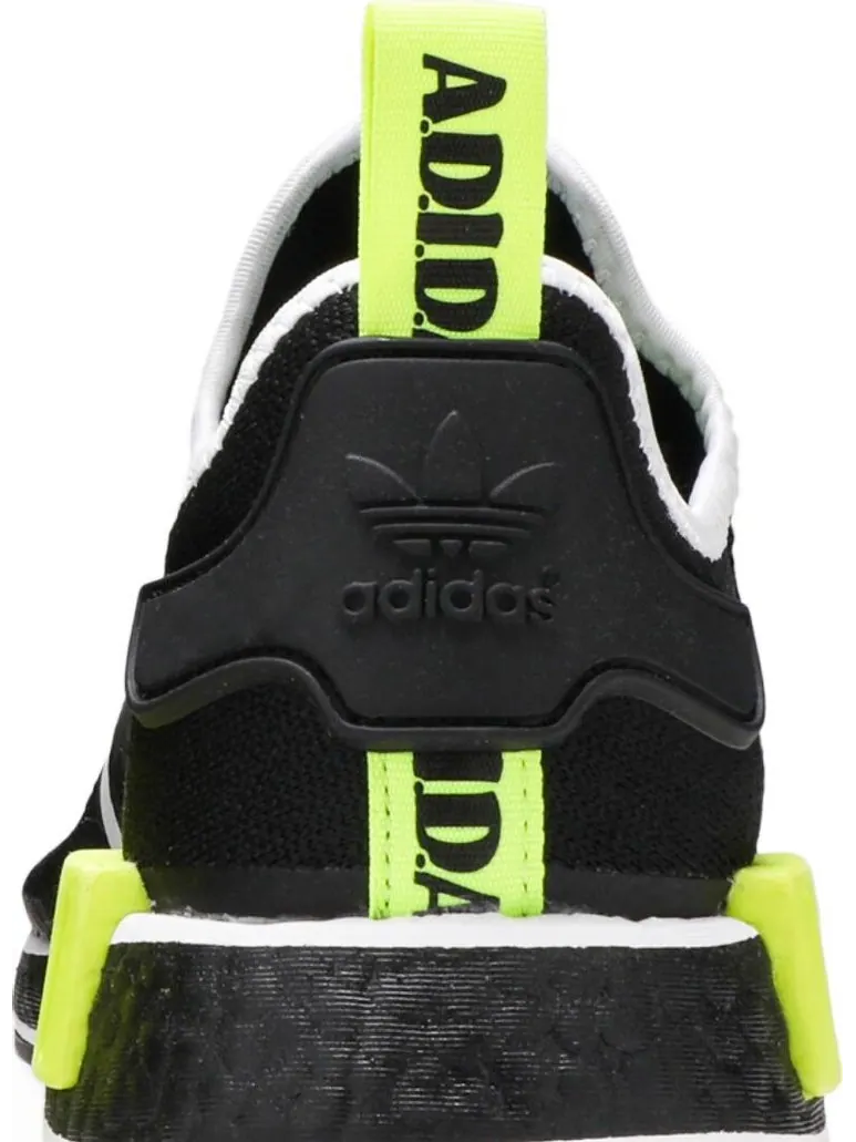 Кроссовки Adidas NMD_R1 'Black Solar Yellow' — изображение 7 из 8, черный