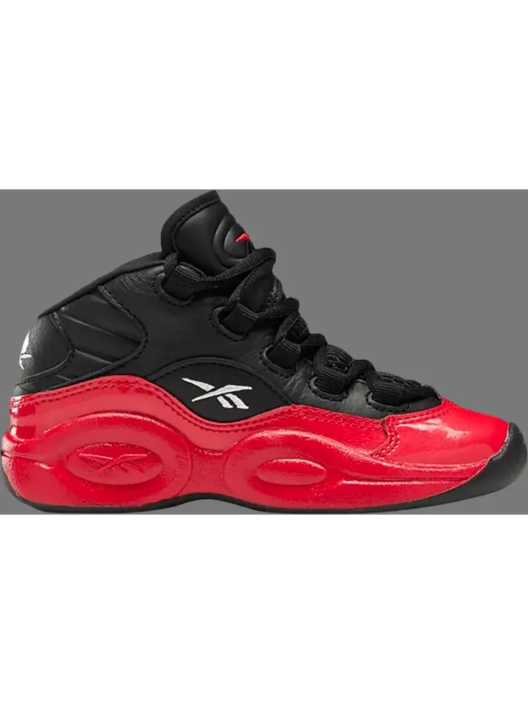Кроссовки question mid ps 'street sleigh' Reebok — изображение 1 из 1, черный