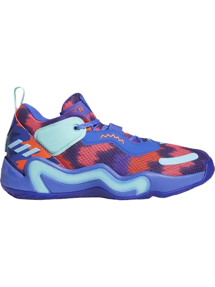 Кроссовки Adidas D.O.N. Issue #3 'Playground Hoops PVG' — изображение 1 из 1, синий
