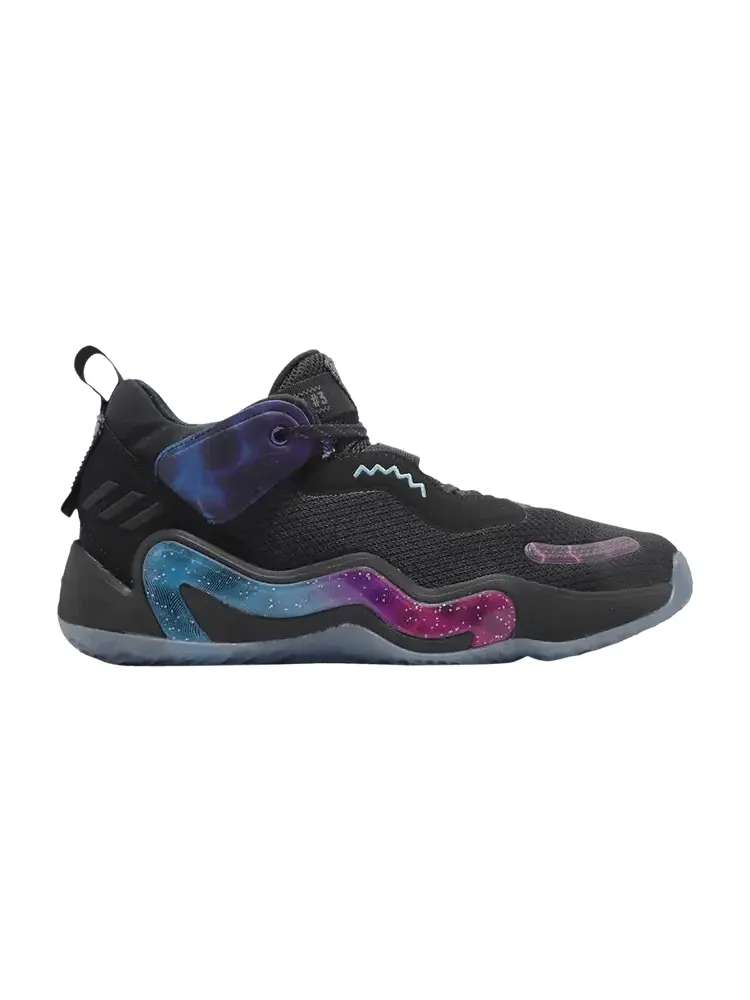 Кроссовки Adidas D.O.N. Issue #3 GCA, Stars of Utah — изображение 1 из 1, черный