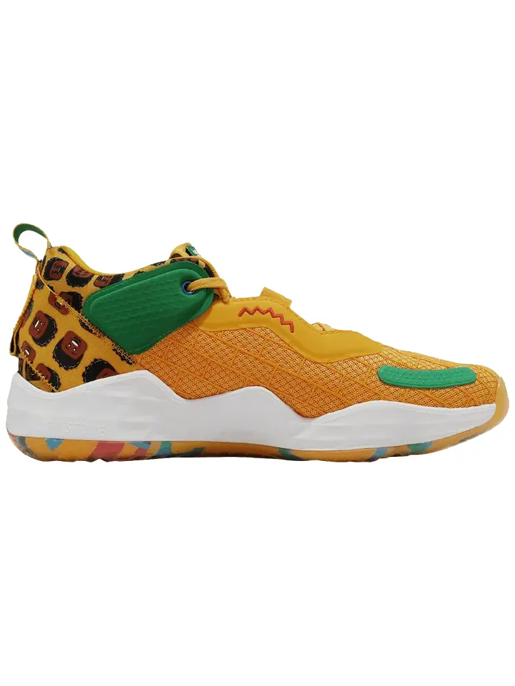 Кроссовки adidas LEGO x D.O.N. Issue #3 GCA 'Minifig' — изображение 1 из 1, желтый