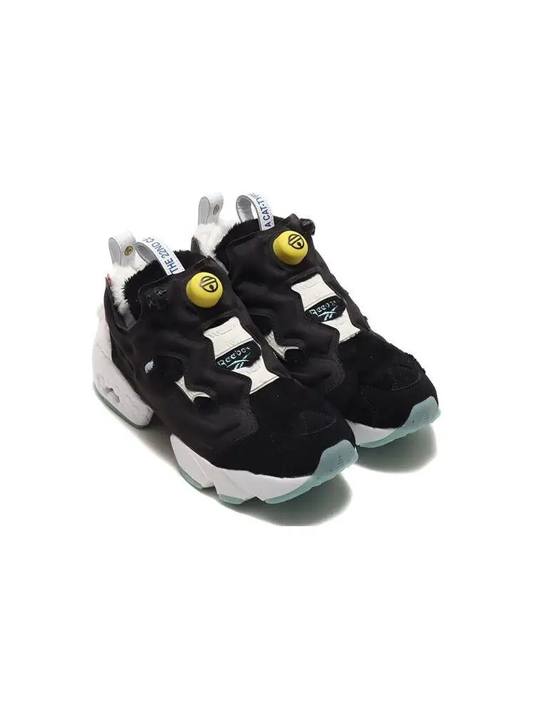 Кроссовки унисекс atmos x Reebok InstaPump Fury OG Doraemon — изображение 2 из 9, черный