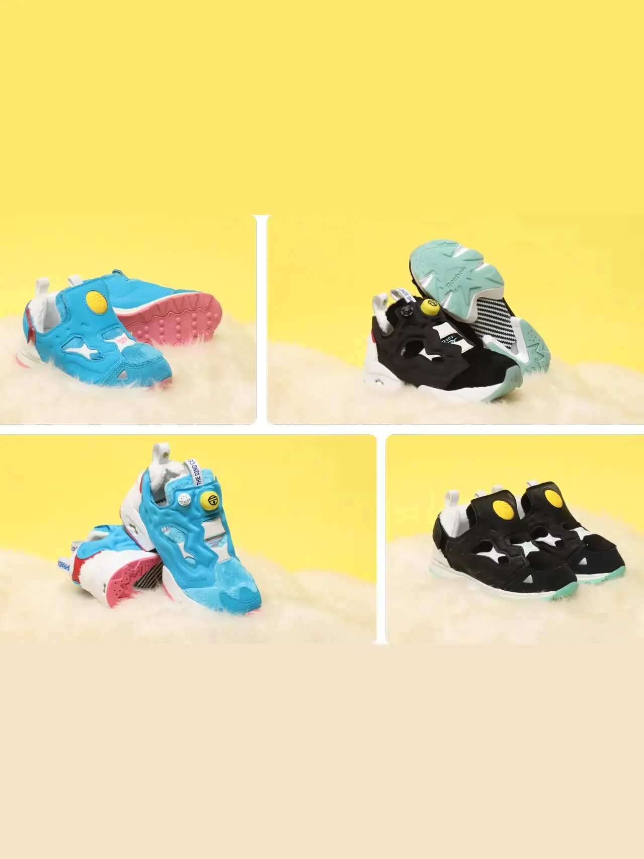 Кроссовки унисекс atmos x Reebok InstaPump Fury OG Doraemon — изображение 9 из 9, черный
