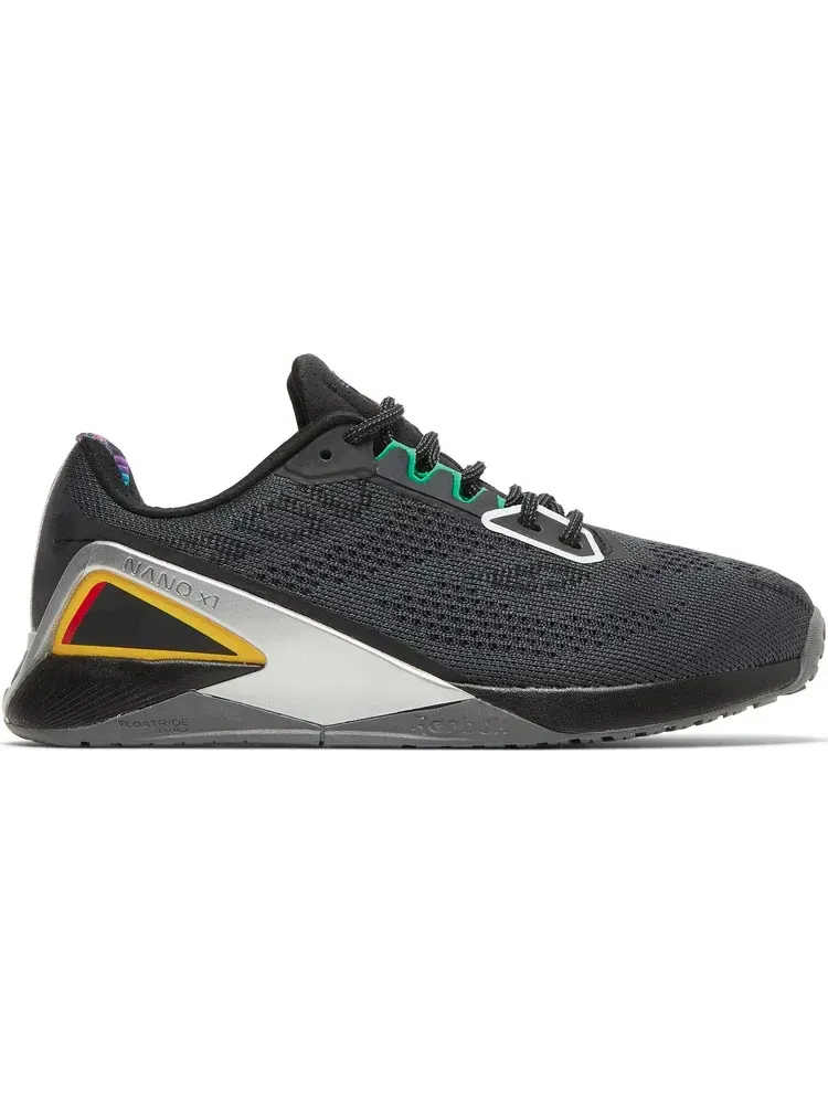 Кроссовки power rangers x nano x1 'coal' Reebok — изображение 1 из 8, черный