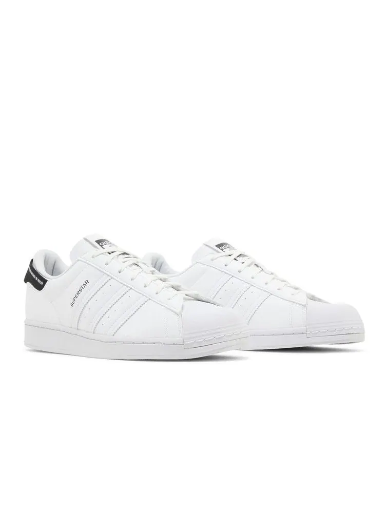 Кроссовки adidas Parley x Superstar 'White Black' — изображение 9 из 9, белый/белый/черный
