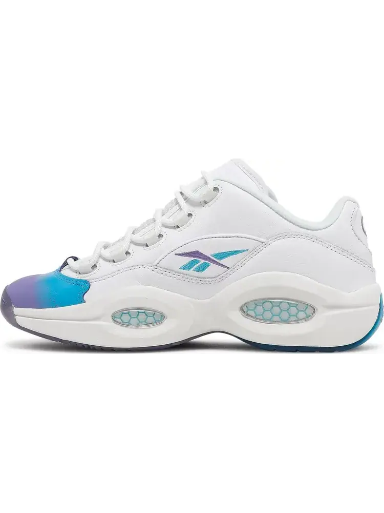 Кроссовки question low 'glitch' Reebok — изображение 3 из 8, белый