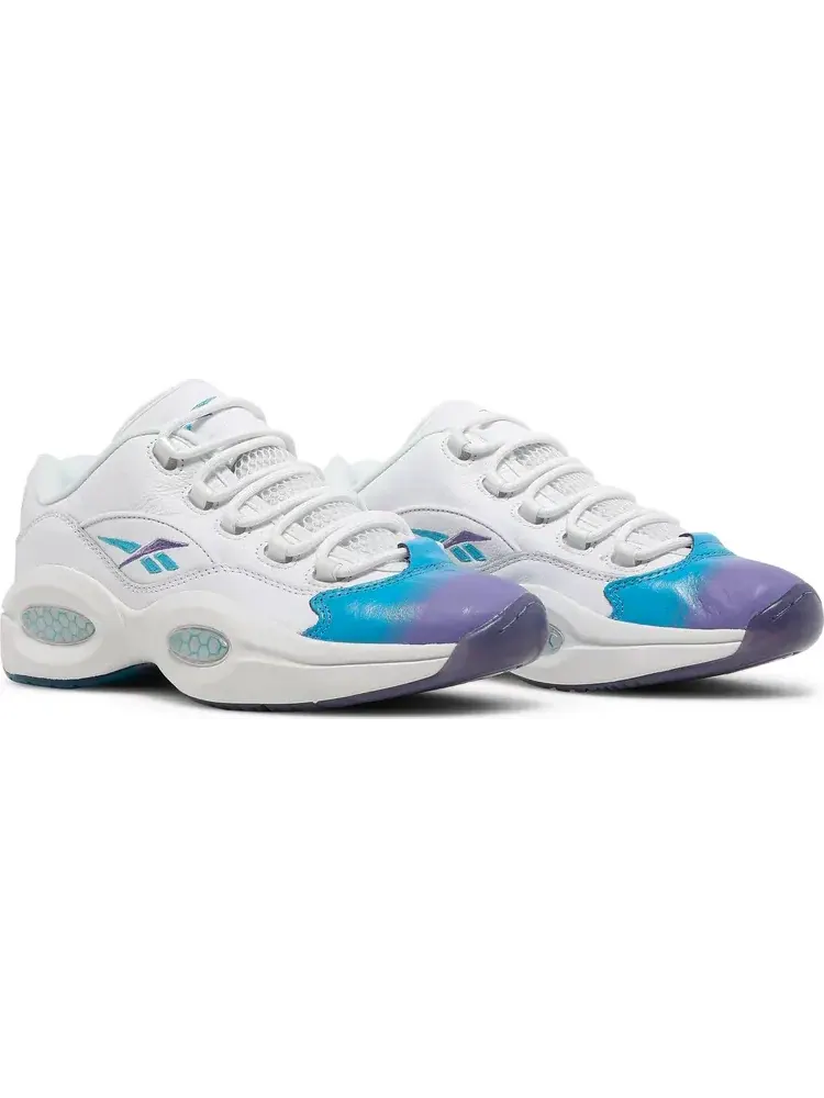 Кроссовки question low 'glitch' Reebok — изображение 8 из 8, белый
