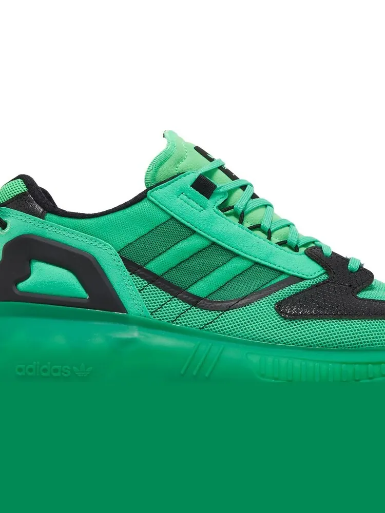 Кроссовки Adidas ZX 5000 Boost 'Screaming Green' — изображение 2 из 8, зеленый