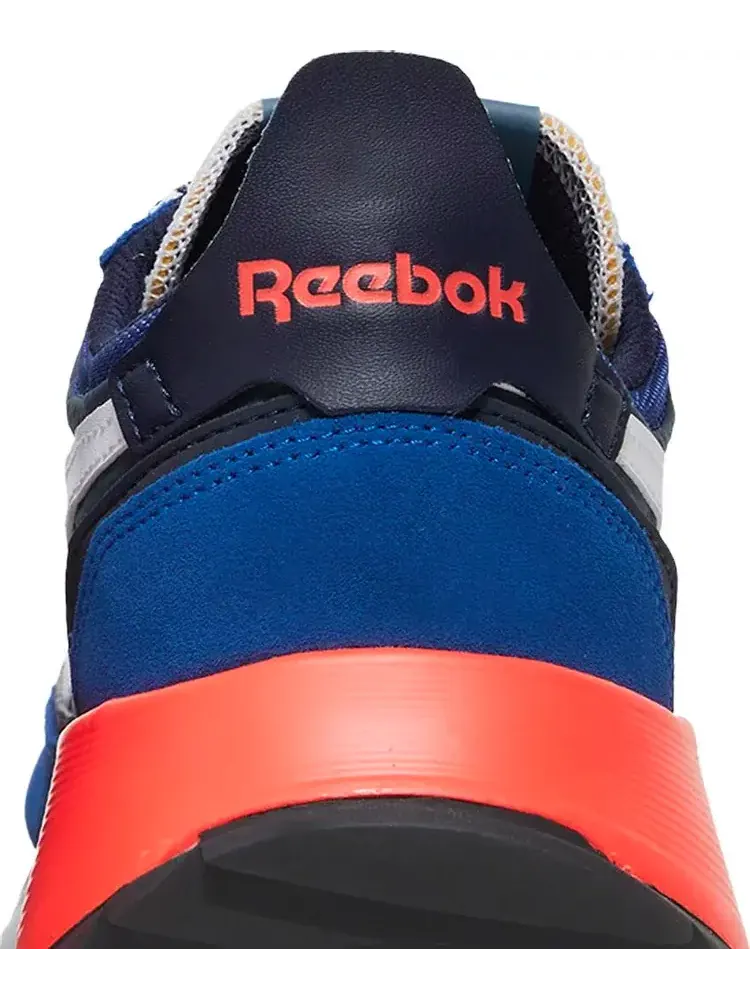 Кроссовки classic leather legacy 'collegiate royal orange speckle' Reebok — изображение 7 из 8, синий