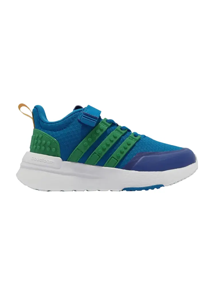 Кроссовки LEGO x Racer TR EL Little Kid 'Halo Blue Sub Green' — изображение 1 из 1, синий зеленый