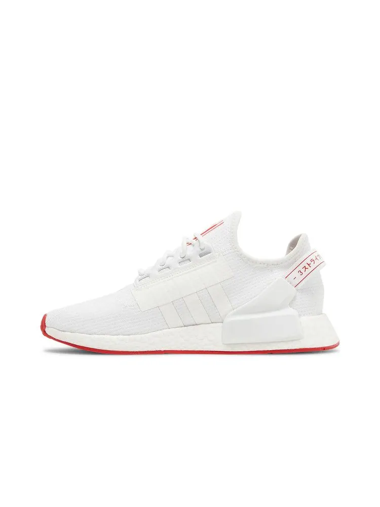Кроссовки adidas NMD_R1 V2 'White Scarlet' — изображение 4 из 9