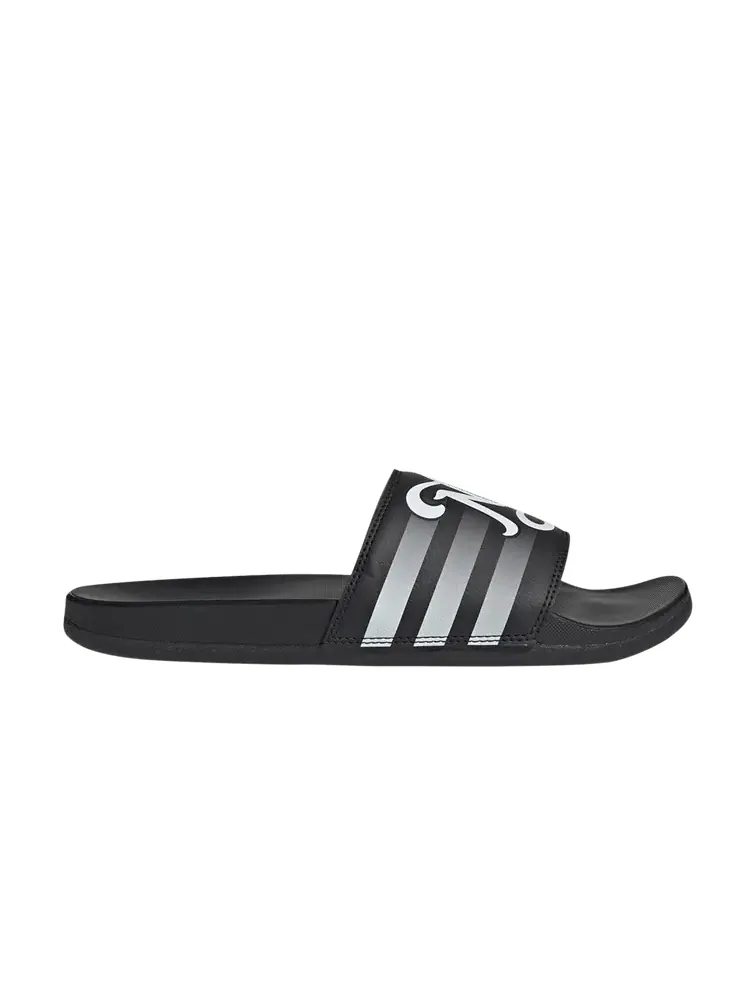 Сандалии adidas Adilette Comfort Sandal 'NYC' — изображение 1 из 1, черный/белый/черный