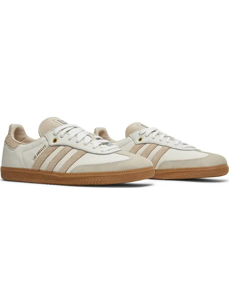 Кроссовки Adidas LAFC x Samba 'Linen Gum' — изображение 8 из 8, бежевый