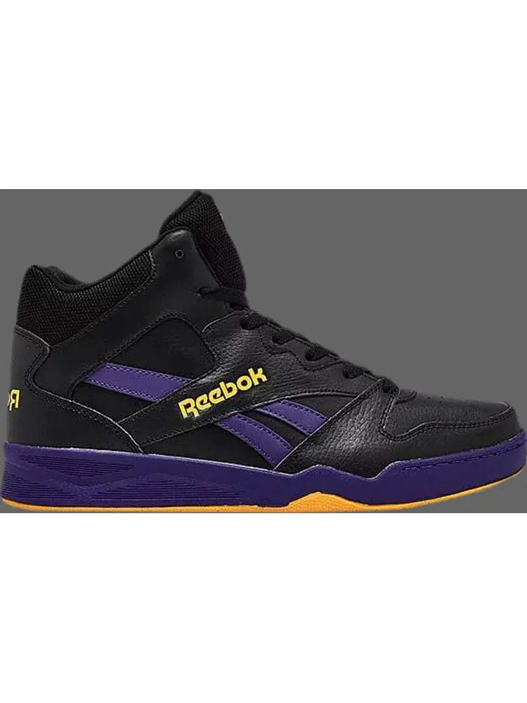 Кроссовки royal bb 4500 high 2 'black always yellow bold purple' Reebok — изображение 1 из 1, черный