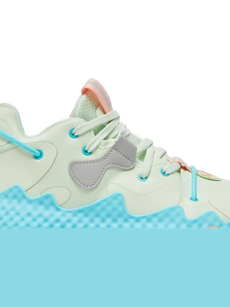 Кроссовки Adidas Harden Vol. 6 'Green Mist Pulse Aqua' — изображение 2 из 8, зеленый