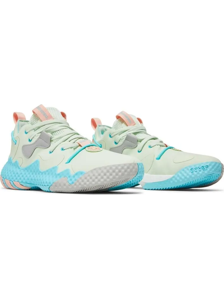 Кроссовки Adidas Harden Vol. 6 'Green Mist Pulse Aqua' — изображение 8 из 8, зеленый