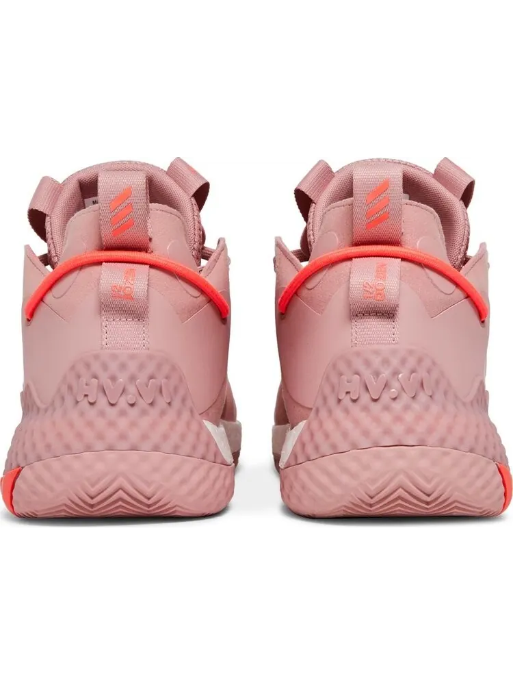 Кроссовки Adidas Harden Vol. 6 'Wonder Mauve Turbo' — изображение 6 из 8, розовый