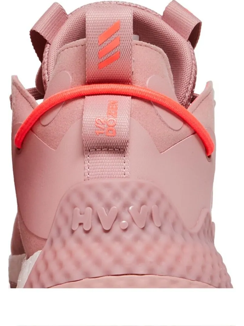 Кроссовки Adidas Harden Vol. 6 'Wonder Mauve Turbo' — изображение 7 из 8, розовый
