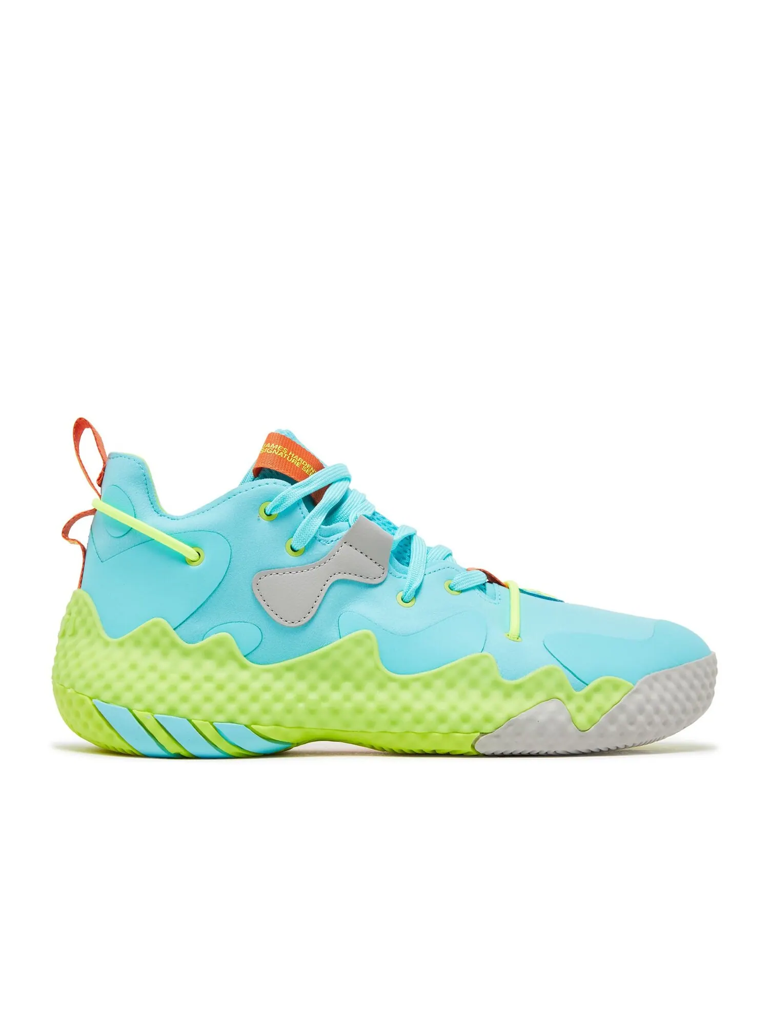 Кроссовки Adidas Harden Vol. 6 — изображение 1 из 1, голубой/желтый